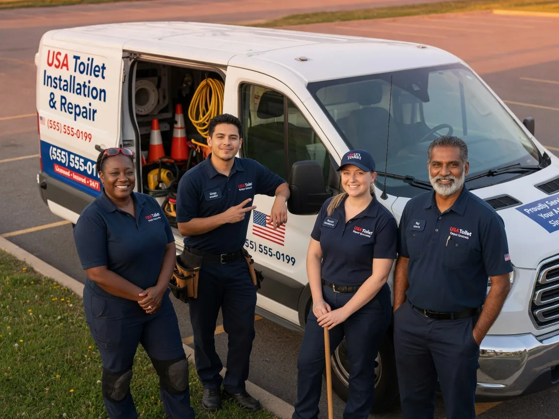 Toilet Installation company in Martinsville, OH